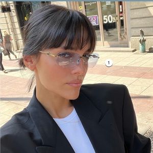 Le Specs Slinky Sunglasses in Silver